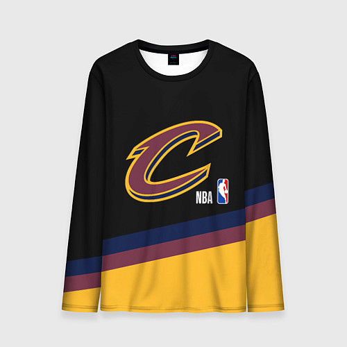 Мужской лонгслив Cleveland Cavaliers NBA basketball / 3D-принт – фото 1