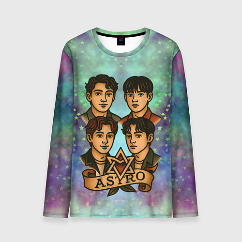 Мужской лонгслив Astro в стиле татуировки / 3D-принт – фото 1