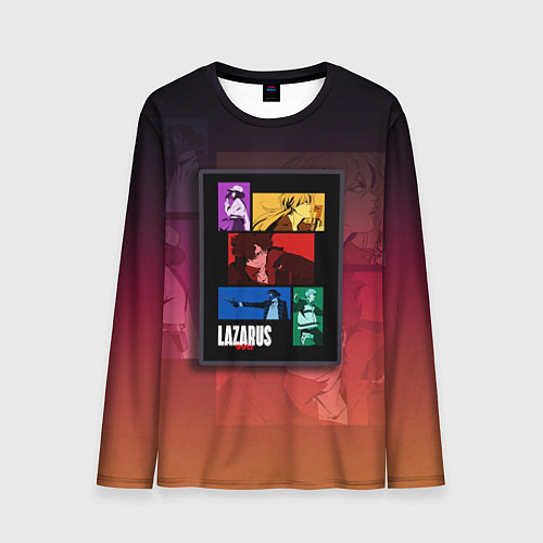 Мужской лонгслив Lazarus Art / 3D-принт – фото 1
