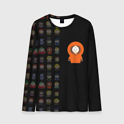 Мужской лонгслив Южного парка Кенни