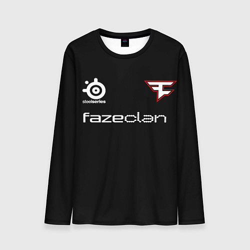 Мужской лонгслив FaZe Clan - S1mple 007 / 3D-принт – фото 1