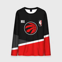 Лонгслив мужской Toronto Raptors - basketball, цвет: 3D-принт