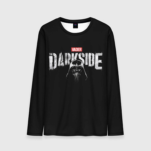 Мужской лонгслив Дарт Вейдер - the darkside / 3D-принт – фото 1