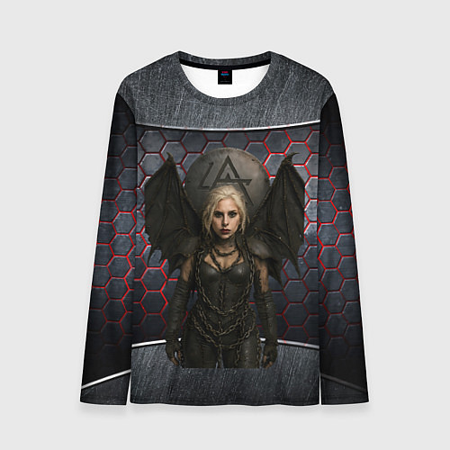 Мужской лонгслив Леди Гага в стиле вампирши / 3D-принт – фото 1