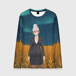 Лонгслив мужской Сэйко Аясэ Дандадан, цвет: 3D-принт