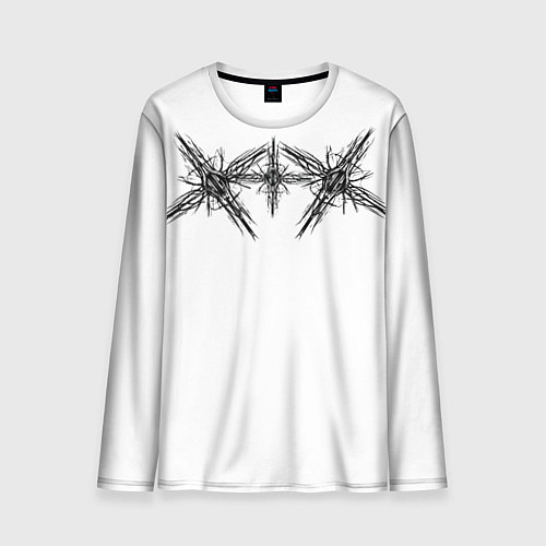 Мужской лонгслив Dark Crosses - паук / 3D-принт – фото 1