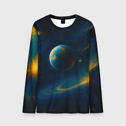 Лонгслив мужской Пространство Вселенной, цвет: 3D-принт