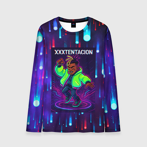 Мужской лонгслив XXXTentacion танцор / 3D-принт – фото 1