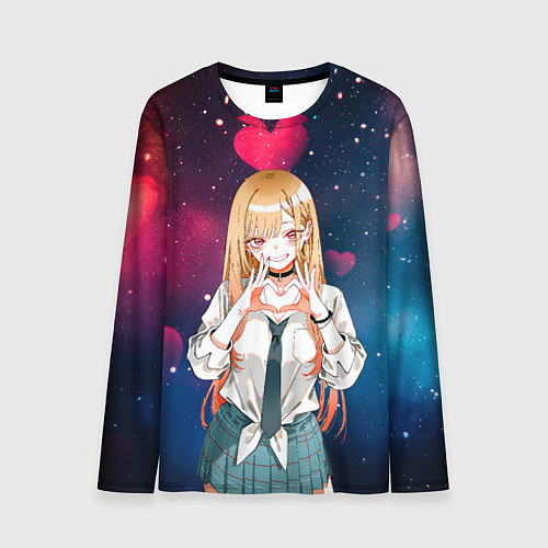 Мужской лонгслив Марин Китагава с любовью - Эта фарфоровая кукла вл / 3D-принт – фото 1