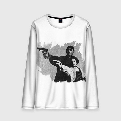 Мужской лонгслив Леон рисунок / 3D-принт – фото 1