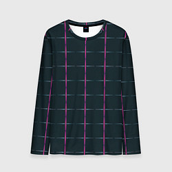 Мужской лонгслив Color black stripes