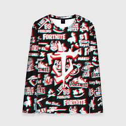 Мужской лонгслив Doom x fortnite glitch