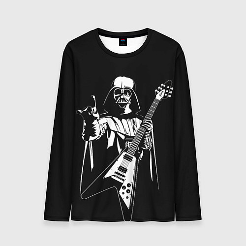 Мужской лонгслив Дарт Вейдер рокер / 3D-принт – фото 1