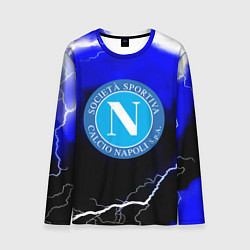Лонгслив мужской Наполи шторм, цвет: 3D-принт