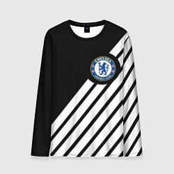 Лонгслив мужской Chelsea geometry sport, цвет: 3D-принт
