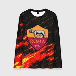 Лонгслив мужской Romo огненные штрихи, цвет: 3D-принт