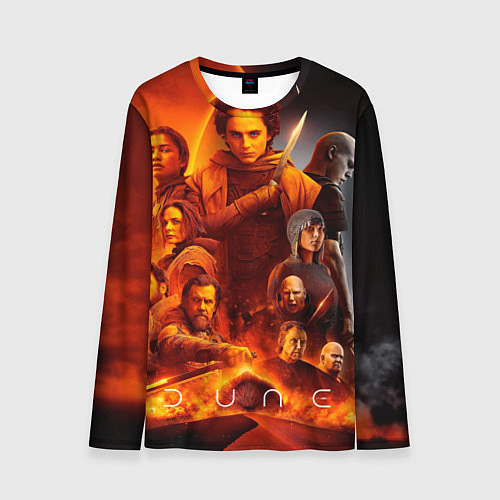 Мужской лонгслив Главные герои Dune part two / 3D-принт – фото 1