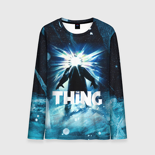 Мужской лонгслив Нечто / 3D-принт – фото 1