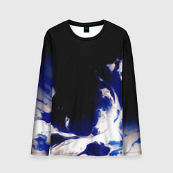 Мужской лонгслив Синее пламя