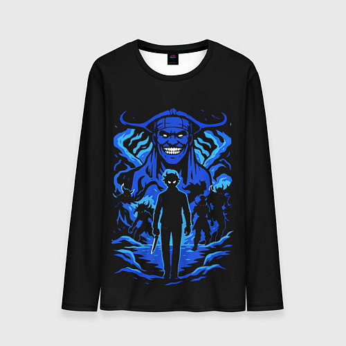 Мужской лонгслив Аниме Поднятие уровня в одиночку / 3D-принт – фото 1