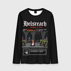 Лонгслив мужской Helsreach, цвет: 3D-принт