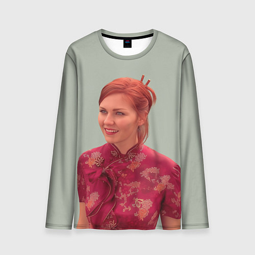 Мужской лонгслив Мэри Джейн Kirsten Dunst / 3D-принт – фото 1