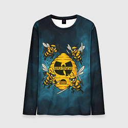 Лонгслив мужской Wu-tang clan пчелы, цвет: 3D-принт