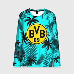 Мужской лонгслив Borussia неоновые тропики гта