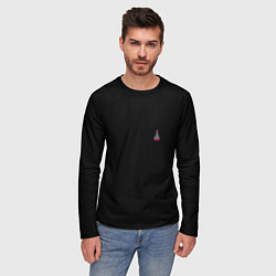 Лонгслив мужской Christmas tree gifts, цвет: 3D-принт — фото 2