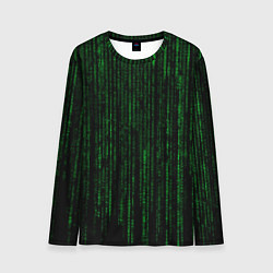 Мужской лонгслив Матрица - код