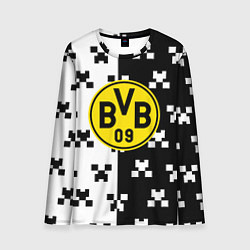 Лонгслив мужской Borussia pattern minecraft, цвет: 3D-принт