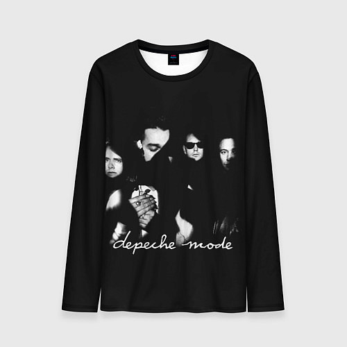 Мужской лонгслив Depeche Mode shoot / 3D-принт – фото 1