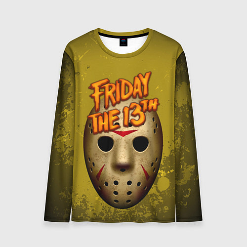 Мужской лонгслив Джейсон Вурхиз / 3D-принт – фото 1