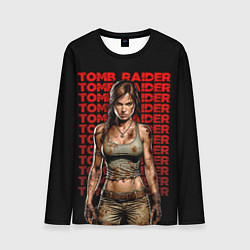 Мужской лонгслив Lara Croft - расхитительница гробниц