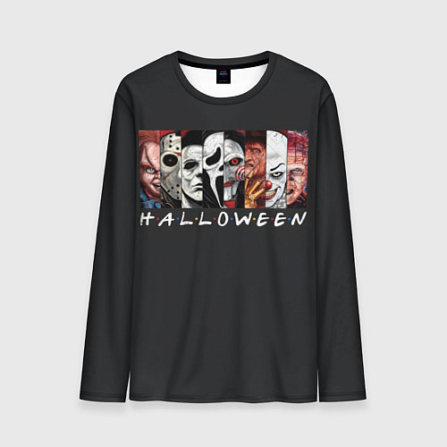Мужской лонгслив Герои ужасов / 3D-принт – фото 1