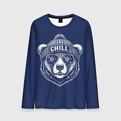 Мужской лонгслив Chill bear