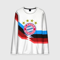 Лонгслив мужской Бавария Мюнхен геометрия спорт, цвет: 3D-принт