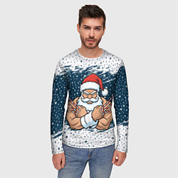 Лонгслив мужской Сантамаха, цвет: 3D-принт — фото 2