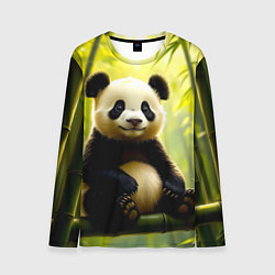 Лонгслив мужской Бамбуковый хранитель, цвет: 3D-принт