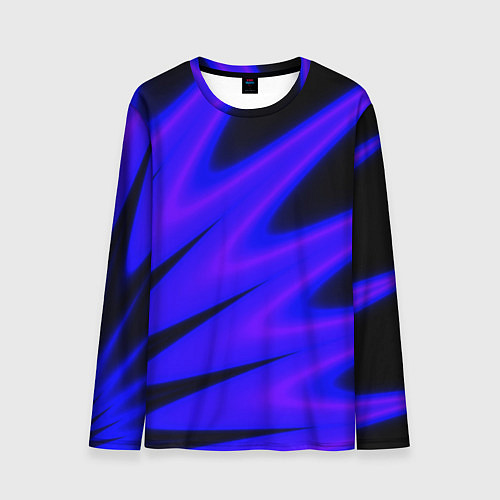 Мужской лонгслив Neon is multicolored / 3D-принт – фото 1