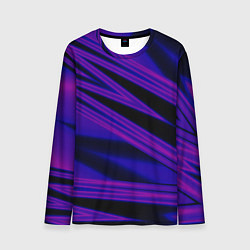 Мужской лонгслив Color multi-colored neon