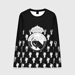 Лонгслив мужской Реал Мадрид люди краски, цвет: 3D-принт