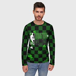 Лонгслив мужской NBA Boston Celtics, цвет: 3D-принт — фото 2