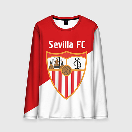 Мужской лонгслив Sevilla FC / 3D-принт – фото 1