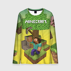 Мужской лонгслив Minecraft Tree