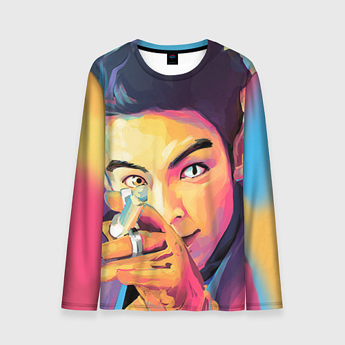 Мужской лонгслив Big Bang Art / 3D-принт – фото 1