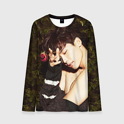 Лонгслив мужской Lee Jong Hyun, цвет: 3D-принт