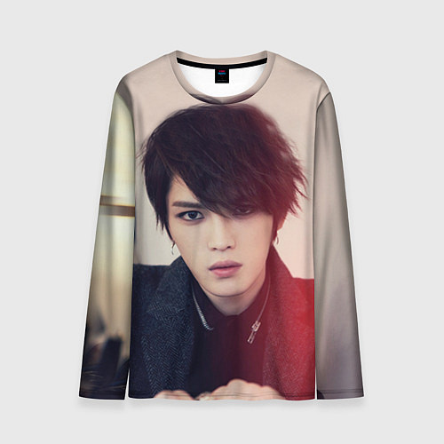 Мужской лонгслив Kim JaeJoong / 3D-принт – фото 1