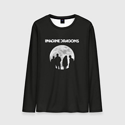 Лонгслив мужской Imagine Dragons: Moon, цвет: 3D-принт