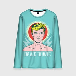 Мужской лонгслив David Bowie: pop-art